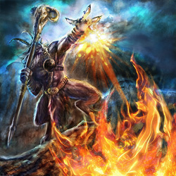 Caprican warlock